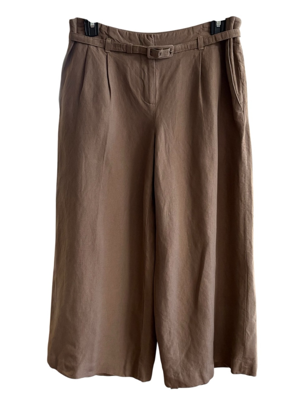 LOFT Ann Linen Cropped Pants
